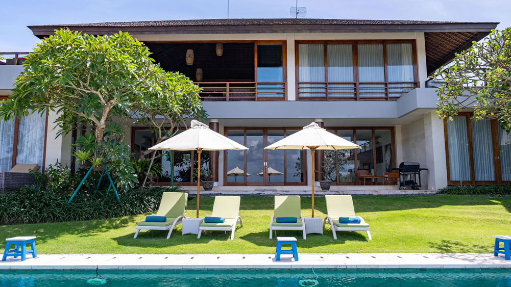 Villa Aiko - Property view from the pool